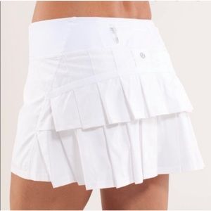 Lulu Lemon White Skirt